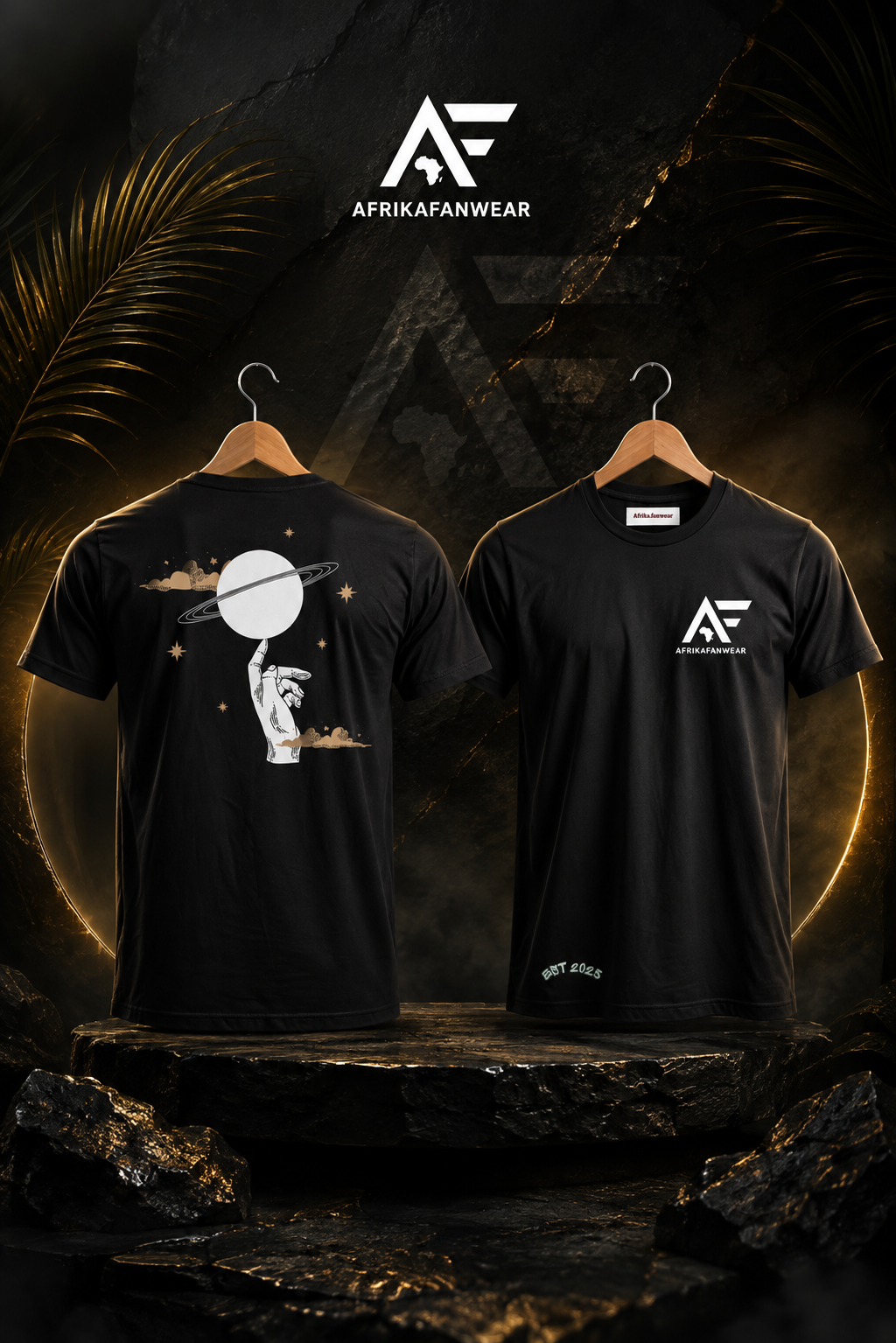 T-shirt Afrikafanwear